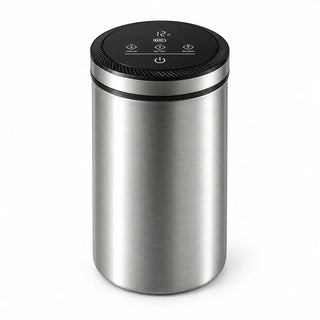 Elektrische 1,6-L-Vakuum-Kaffeedose aus Edelstahl
