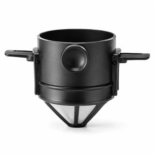 Faltbarer Kaffee-Dauerfilter aus Edelstahl 304, ohne Filterpapier — Produktbild