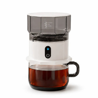 Portable Automatic Coffee Maker 160ml Mini Drip Brewer: hero product shot