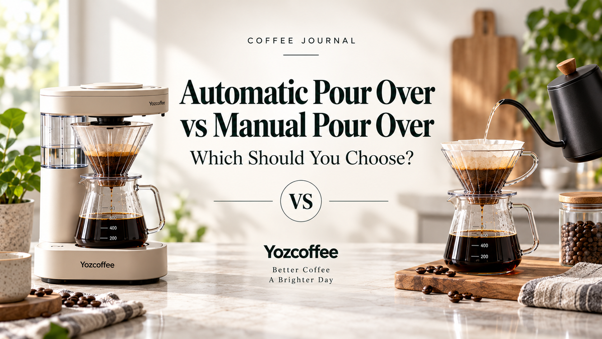 Pour over automatico o manuale: quale scegliere?
