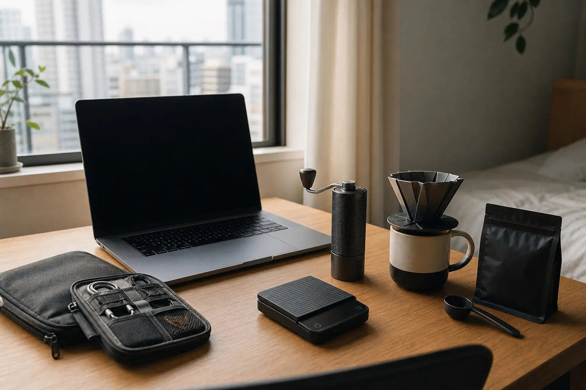 Kaffeeausrüstung für digitale Nomaden: Ein minimalistischer Einkaufsleitfaden