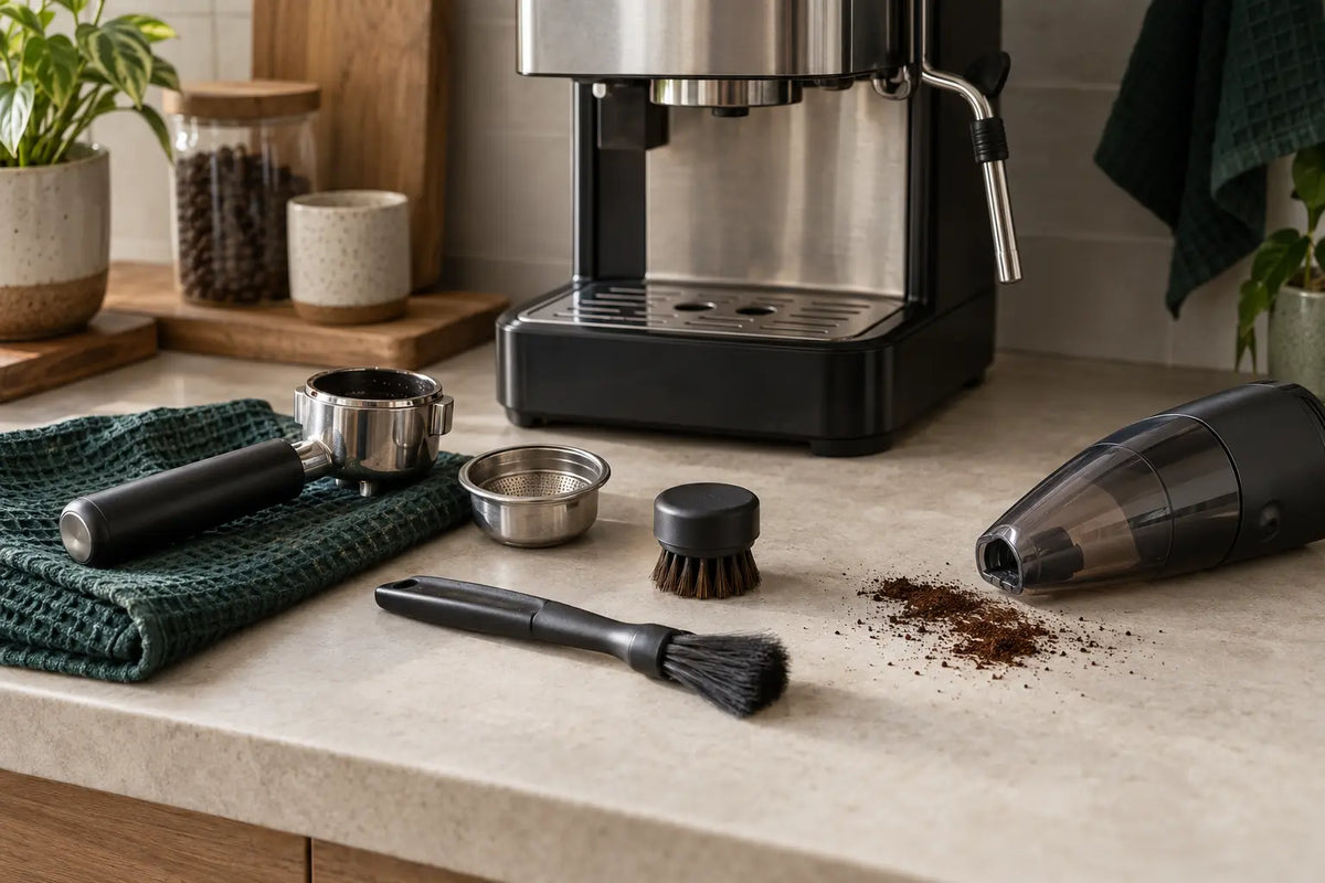Reinigungsplan für die Espressomaschine: Eine praktische Checkliste für zu Hause