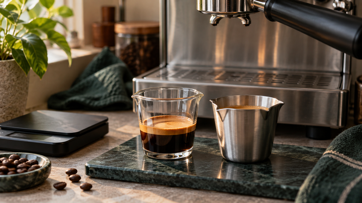 Espresso kopje van glas of roestvrij staal: hoe kies je?