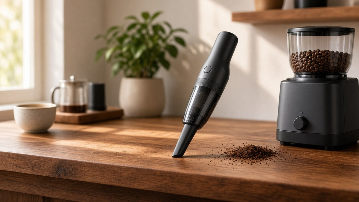 Aspiradora portátil para café: cómo elegir una para tu rincón de café