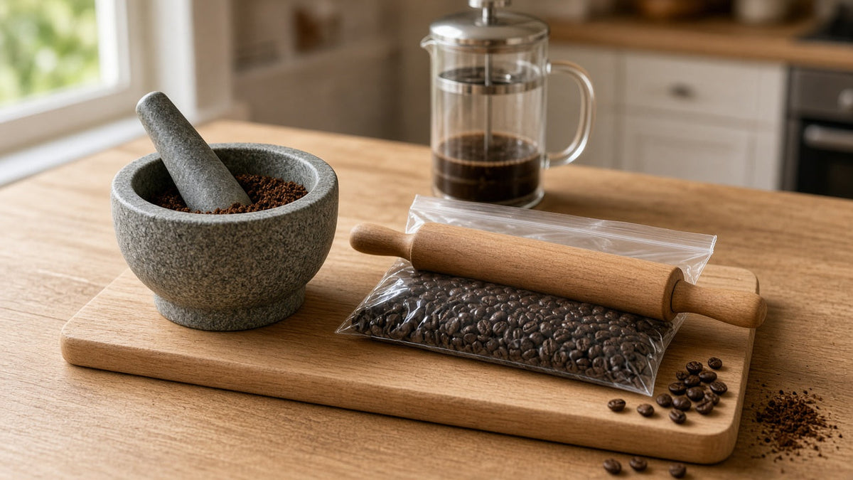How to Grind Coffee Beans Without a Grinder: 6 Methods Ranked