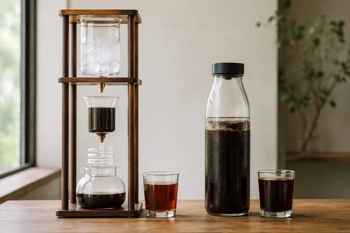 Cold drip con ghiaccio o cold brew a immersione: come cambia il gusto