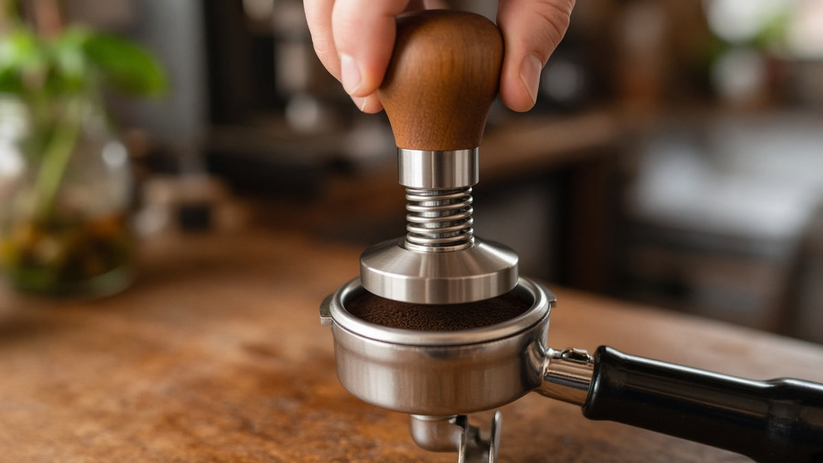 Selbstnivellierender Espresso-Tamper: Lohnt er sich und wie verwendet man ihn?