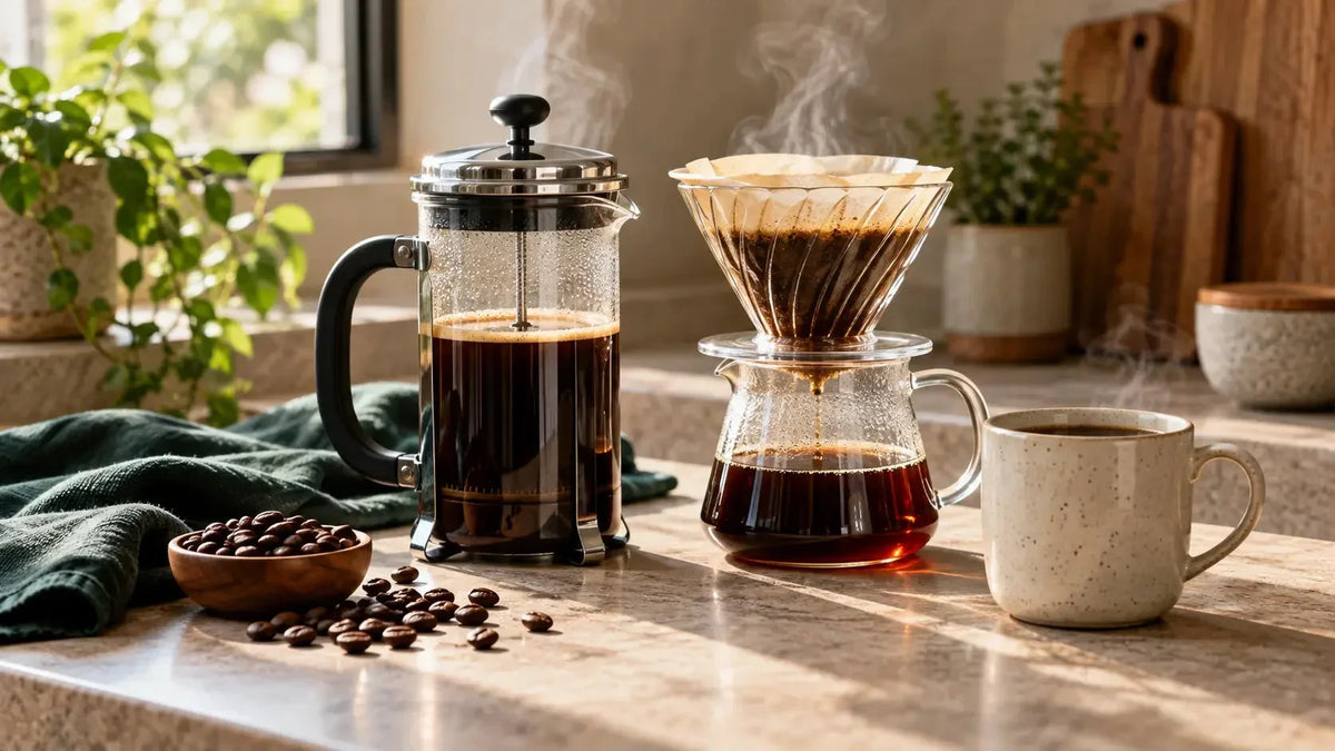 Caffettiera a stantuffo o pour-over: quale fa per te?