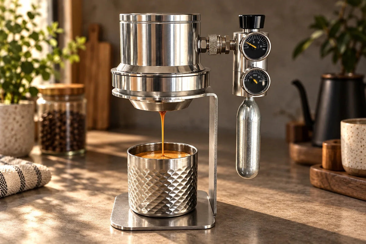 Pneumatisk tryckprofilering för espresso: 4 enkla recept