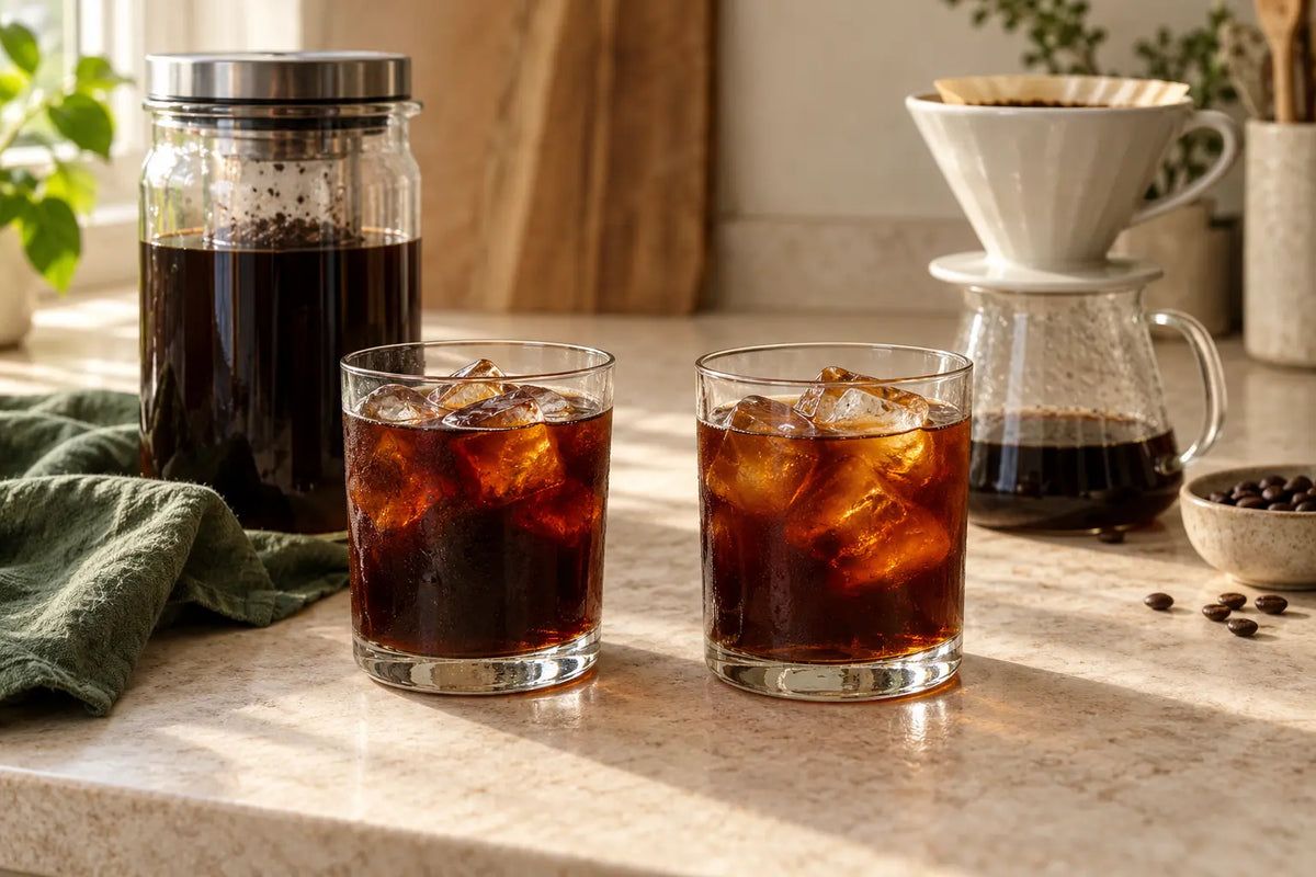 Cold Brew vs. Eiskaffee: Vor- und Nachteile & Zubereitungsanleitung