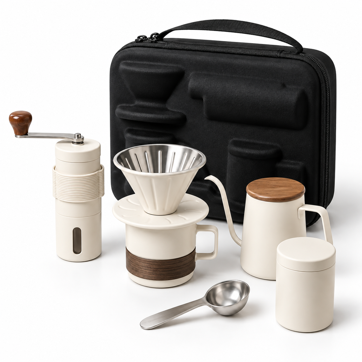 moppi　トライアルセットx4セット 6-Piece Portable Pour-Over Coffee Set | Yozcoffee