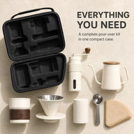 Set portátil de café de filtro – 6 piezas con molinillo - miniatura 3