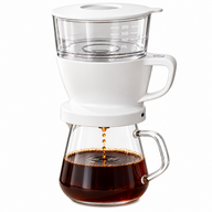 Automatischer Pour-over-Kaffeebereiter mit rotierendem Ausguss – 350 ml, 40 Filter inklusive - Vorschaubild 1