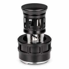 58mm Espresso Distributor – Press-Style Rotating, Adjustable Depth, 304 Stainless Steel Four-Vane Base