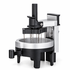 Herramienta WDT giratoria 58 mm – 12 agujas, distribuidor de espresso con soporte, altura de agujas ajustable