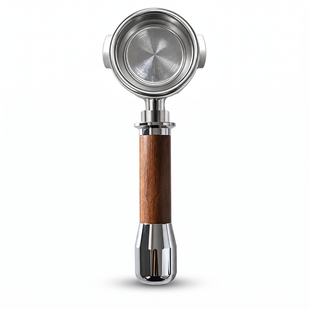 Porte-filtre 2-en-1 de 58 mm — Sans fond et à bec pour machines à expresso E61 | Yozcoffee