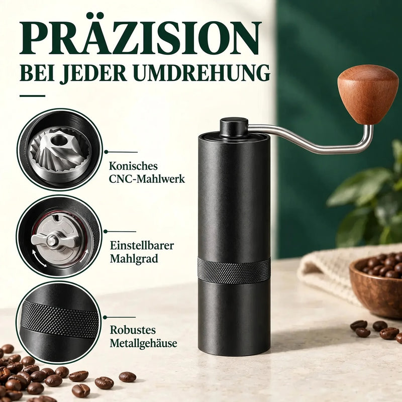 Die wichtigsten Merkmale der Handkaffeemühle