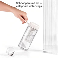 Cold-Brew-Flasche mit Teesieb für unterwegs