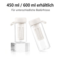 Cold-Brew-Flasche mit Teesieb in 450 ml und 600 ml