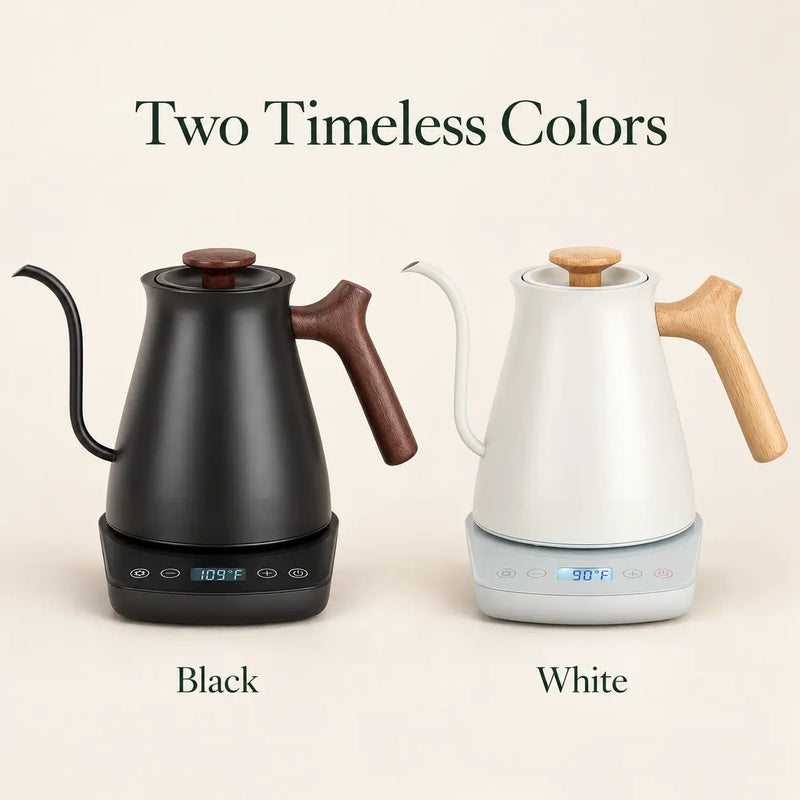 Yozcoffee Electric Gooseneck Kettle – 0.8L, Temperature Control - imagen del producto