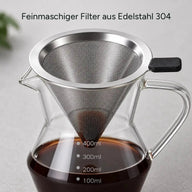 Feinmaschiger Filter aus Edelstahl 304 im Detail