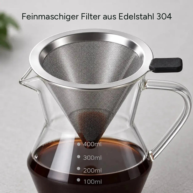 Feinmaschiger Filter aus Edelstahl 304 im Detail