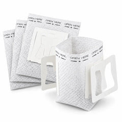 Sachets-filtres à café – lot de 50, filtres vides individuels à suspendre, en non-tissé