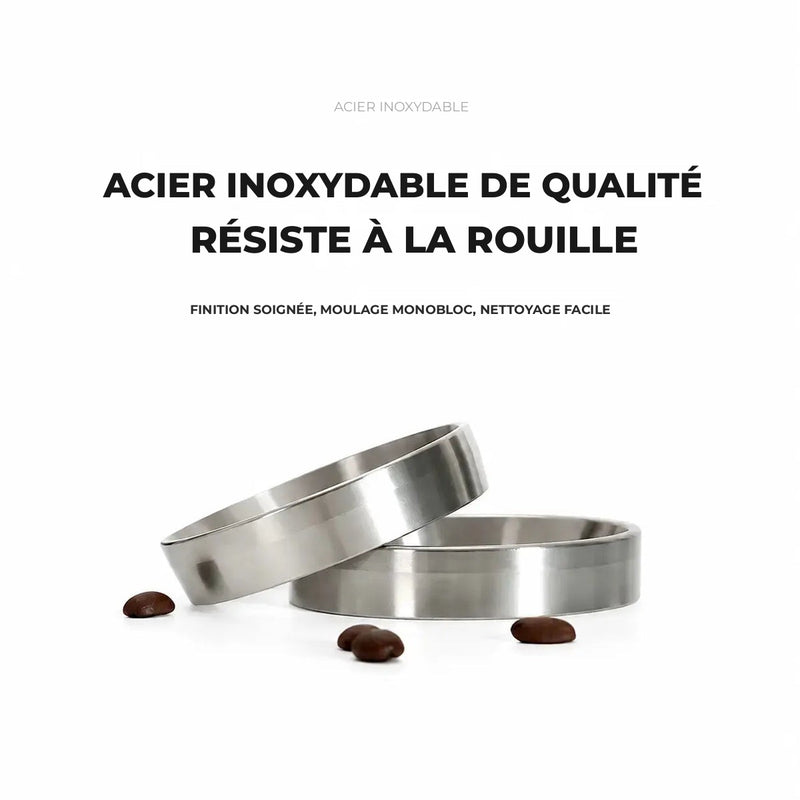 Anneaux de dosage en acier inoxydable de qualité, résistants à la rouille, moulage monobloc facile à nettoyer