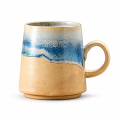 Tasse à café en céramique à glaçure réactive – 430ml (14.5 fl oz)