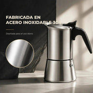 Fabricación en acero inoxidable 304 de la cafetera moka
