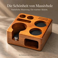 Massivholzverarbeitung der 58-mm-Tamperstation