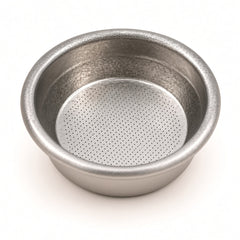 립리스 에스프레소 필터 바스켓 58mm – 18g 더블샷, 순수 티타늄, 크리스털 마감