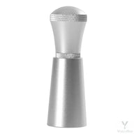 Närbild av WDT-verktygets 7 fina nålar och aluminiumhandtag