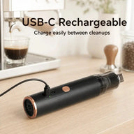 Aspiratore portatile per la pulizia del caffè ricaricabile USB-C
