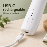 핸디 거품기의 USB-C 충전 포트