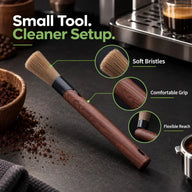 Caractéristiques principales de la brosse réglable pour le nettoyage du matériel à café