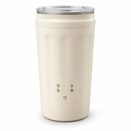 Montalatte e scaldalatte elettrico 4 in 1 color crema