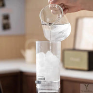 Cold drip coffee tower with reusable stainless steel filter