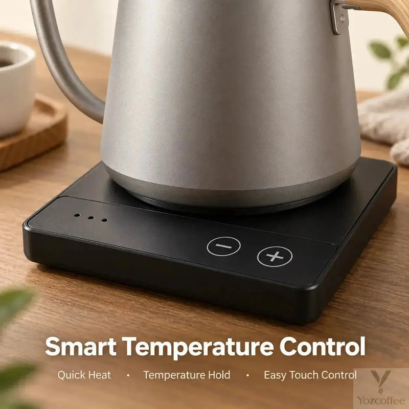 Temperaturregelsockel mit Kaffee- und Tee-Voreinstellungen