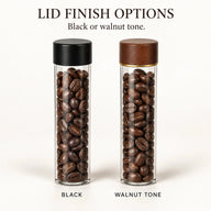 Bean tube lid color comparison