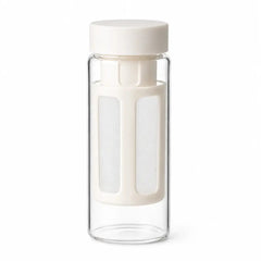 ガラス製コールドブリューボトル 300/500 ml｜ホウケイ酸ガラス、取り外し可能なメッシュフィルター付き