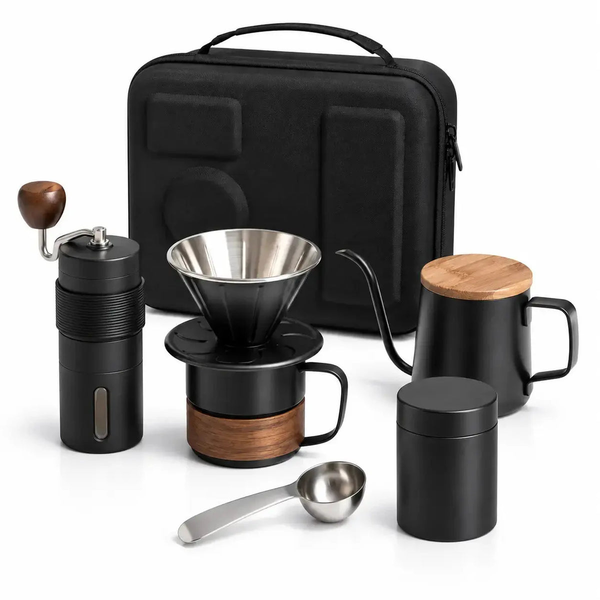 6-Piece Portable Pour-Over Coffee Set | Yozcoffee