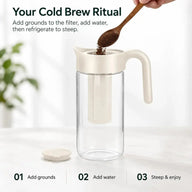 1.9L水出しコーヒーピッチャーの使い方