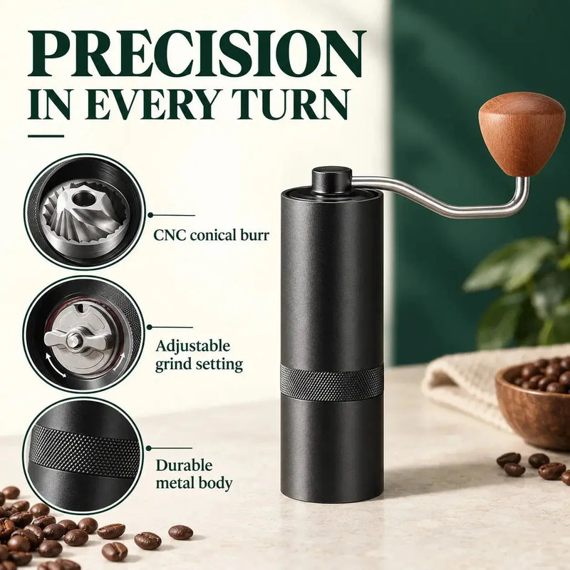 Hauptmerkmale der Handkaffeemühle