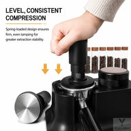 Compressione uniforme e in piano del panetto espresso