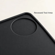 Rear tool recess on the silicone tamping mat