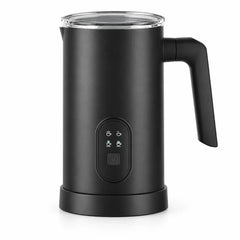 Elektrischer Milchaufschäumer mit 360°-Sockel – 4-in-1, heißer und kalter Schaum, 160 ml Aufschäumen / 350 ml Erwärmen