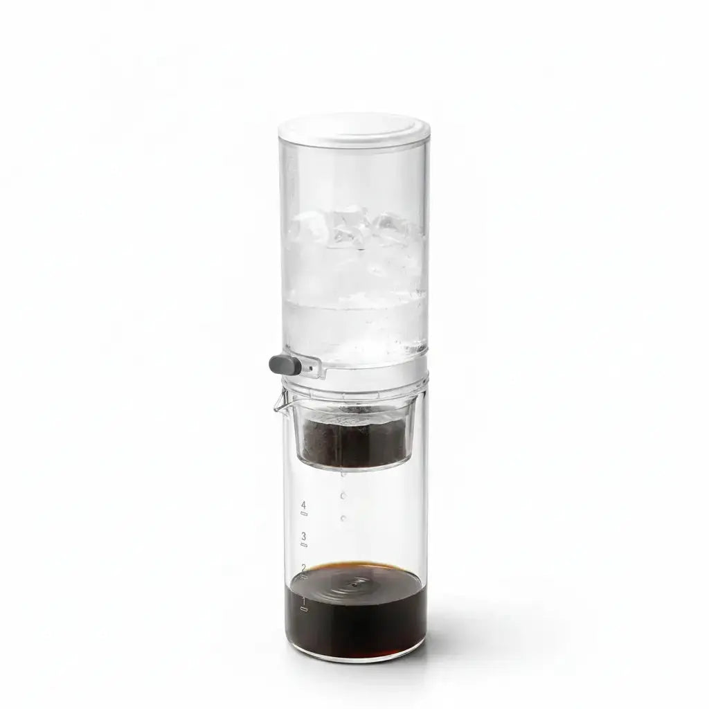 Cold drip coffee maker with 650ml glass carafe
