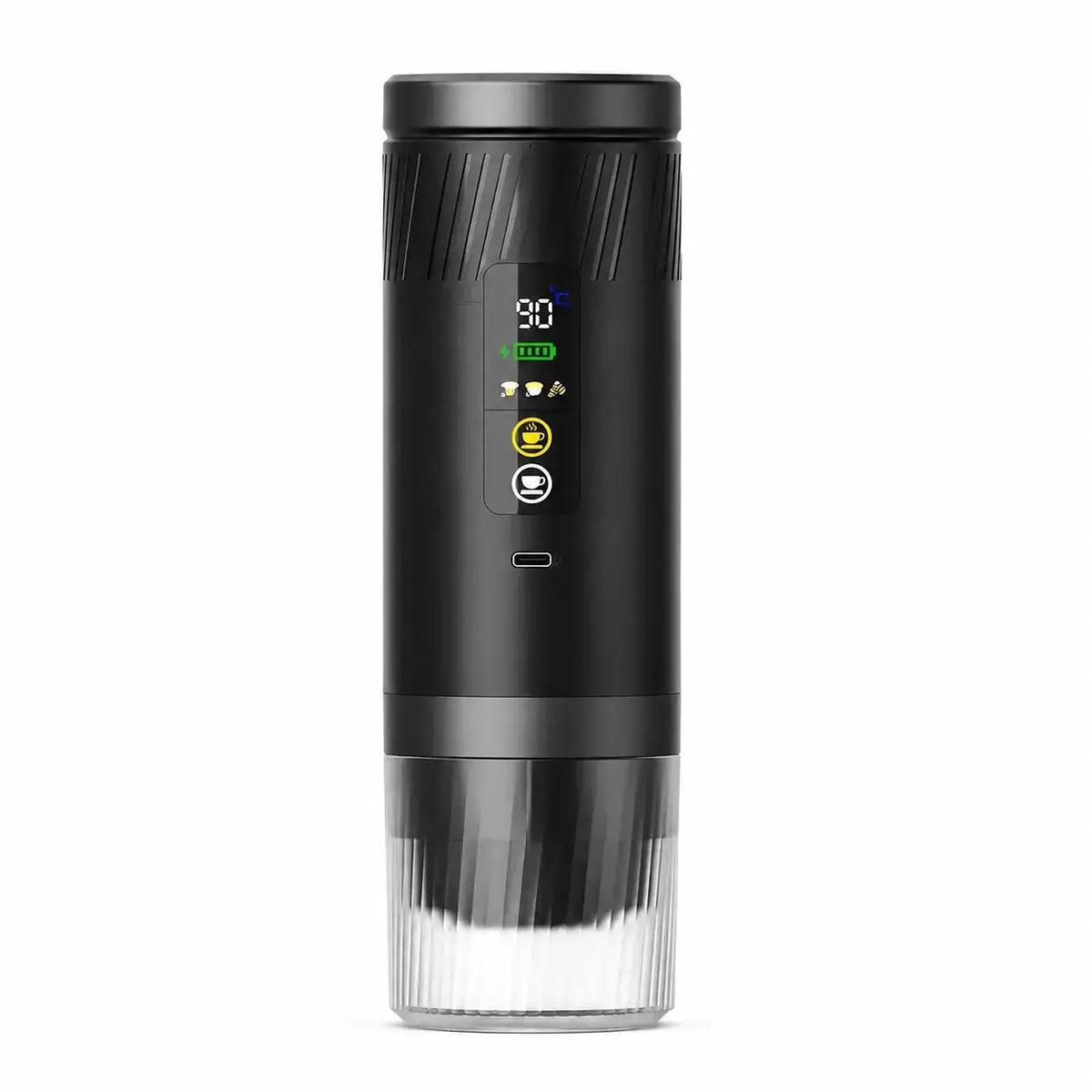 Cafetière portable chaud et froid noire