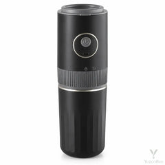 Tragbare elektrische Kaffeemühle mit Pour-over-Bereiter – 350 ml (12 oz), USB-C, Stahlfilter